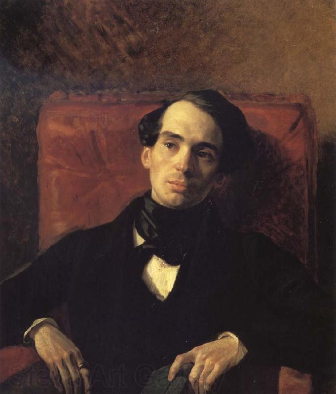 Karl Briullov Portrait of alexander strugovshchikov